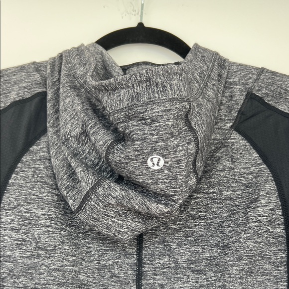 Lululemon Athletica Dark Gray Half-Zip Hoodie - Picture 7 of 12